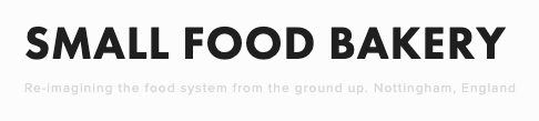 Small Food Bakery