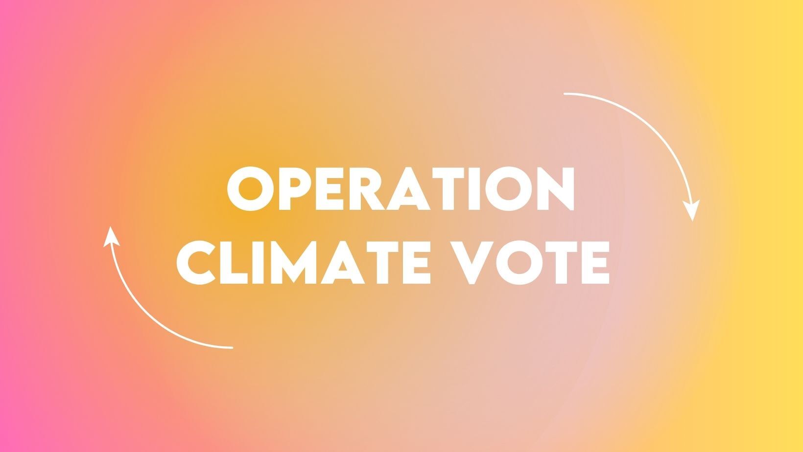 operation climate vote by greenpeace